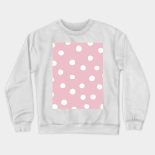 Random dots - pink Crewneck Sweatshirt